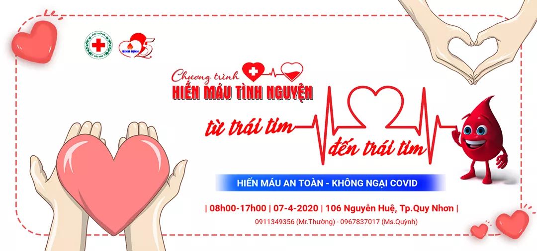 Poster tuyên truyền hiến máu cứu người - CLB 25