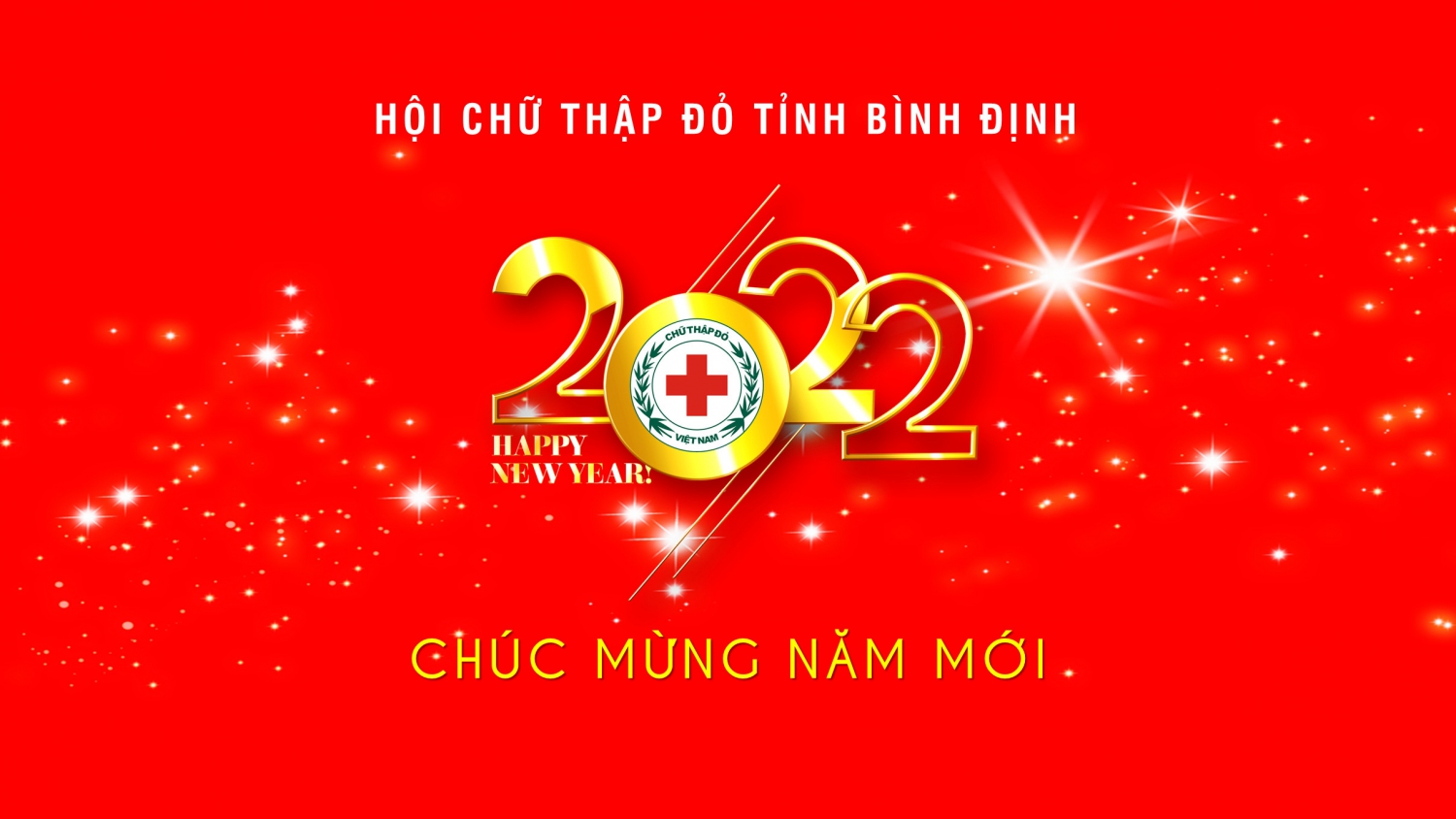 HỘI CHỮ THẬP ĐỎ TỈNH BÌNH ĐỊNH - CHÚC MỪNG MỚI 2022