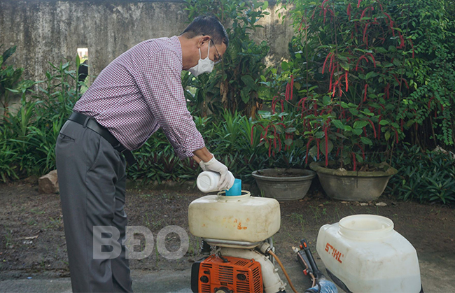 Các địa phương tổ chức xử lý, phòng, chống dịch khi có ca mắc sốt xuất huyết.