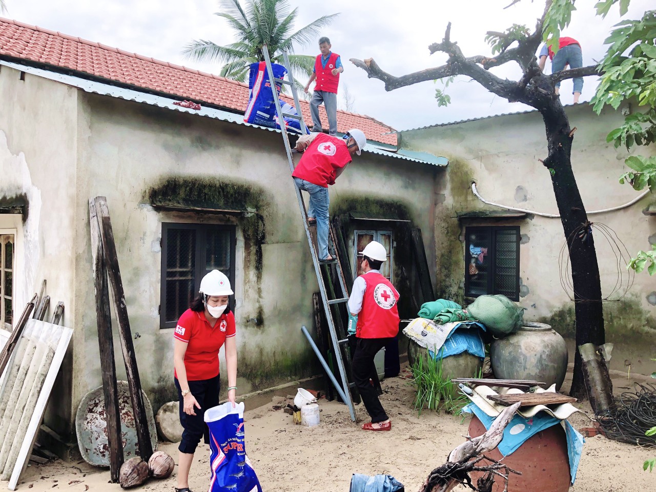 CHỮ THẬP ĐỎ: CÁC BIỆN PHÁP ỨNG PHÓ MƯA, BÃO