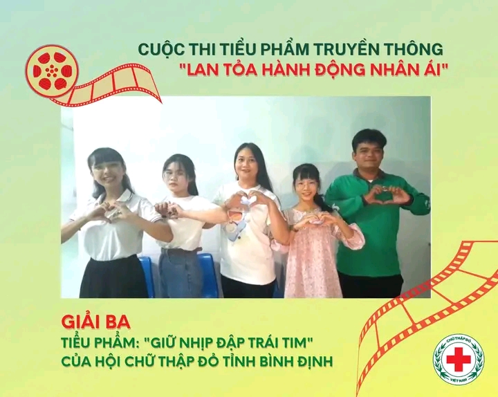 Tiểu phẩm "Giữ nhịp đập trái tim" của Hội CTĐ tỉnh Bình Định đạt giải 3 cuộc thi