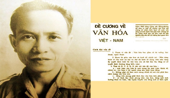 Tổng Bí thư Trường Chinh là người soạn thảo Đề cương Văn hóa Việt Nam 1943. Ảnh tư liệu  