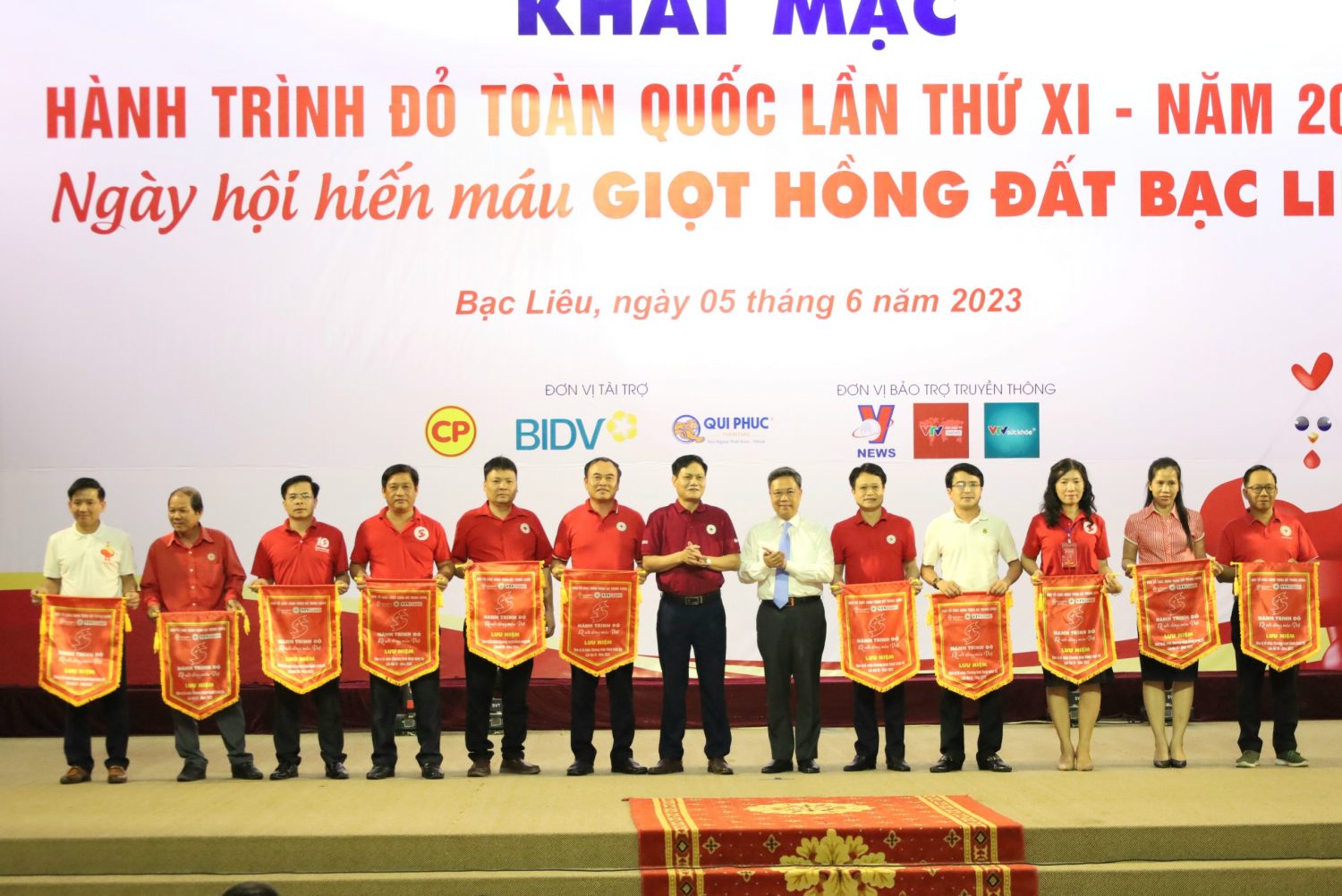 Hành trình Đỏ năm 2023 chính thức khai mạc tại tỉnh Bạc Liêu