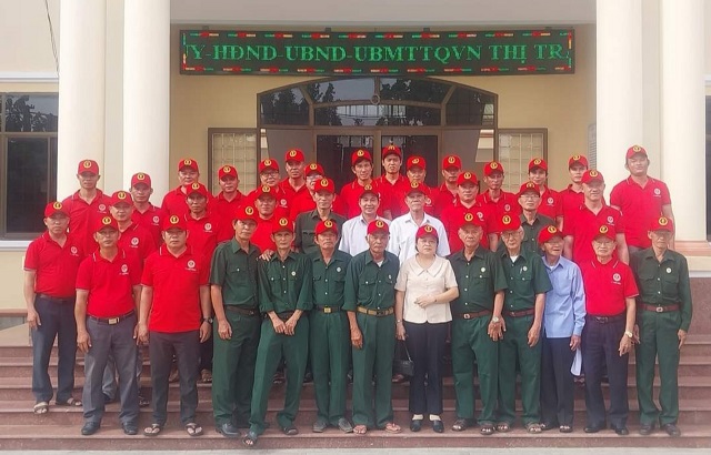 Hội CCB thị trấn Phú Phong thành lập Đội hiến máu tình nguyện đột xuất